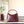 24B Cluth With Chain Burgundy Lambskin Gold Hardware