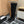 CC High Boots 50mm Black Wool And Cowhide