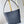 FLORE 28 IN CHARCOAL PERFORATED CALFSKIN