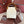 SMALL 21 BALE BAG IN WHITE MIX BRONZE BROWN GRAINED CALFSKIN