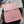 25C Flap Bag 20cm Pink Polka Dot Silver Sequin Calfskin
