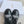CD D-Unit Ankle Boot In Grey Mix Black Denim Fabric And Glossy Cowhide 105084