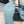 CC Thong Sandals In Could Blue Lambskin 147039