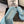 CC Thong Slippers In Could Blue Lambskin 147048