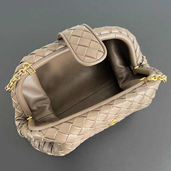 BV Lauren 1980 31.5cm Dark Beige Lambskin