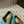 Alaia 25 Criss Cross With Stud Ballet Flats Lagoon Green Suede Sheepskin 303692
