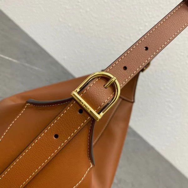 Celine Romy Bag 34cm Brown Cowhide