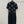 Fendi Beaded Flower Knitted Dress Black Gray Wool