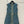 LV Hair Edge Craftsmanship Denim Dress Blue Cotton
