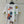 LV Pattern Logo Positioning Poster Badge Printed T-shirt White Cotton