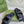 GC sandal with Double G Black Canvas Sheepskin 291017