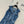 Fendi Flower Vest Dress Blue cotton