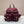 PRA backpack 28 burgundy nylon fabric gold hardware