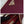 PRA vintage long shoulder bag burgundy nylon fabric