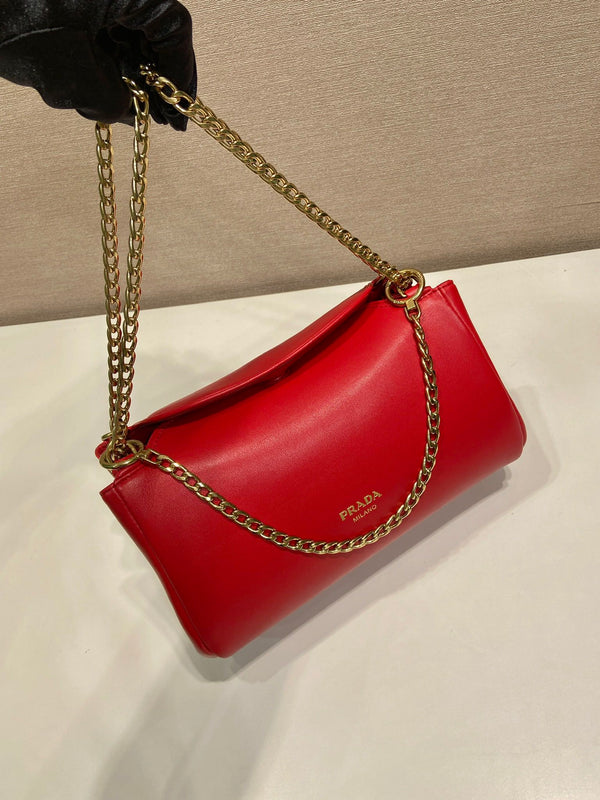 PRA Tumulte bag 24 red leather 280840