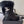 CC 25 Boot Black White Cowhide Fur 514093