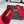CC New Down-Filled Couple Slippers Red Technical Fabric