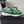 Pra 2025 Sneaker Green mix Gray Patent Leather Mesh 554582