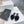 CC Flat Sandals Black Knitted Sheepskin 628641