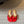 CD 26s Bow Slide Red Satin 820004