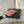 Pra Gold Logo-Stamp Card Holder Pink Saffiano Leather