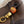 BV Andiamo Small Brown White Fur Leather