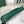 Goyard Jouvence Toiletry Bag Green PVC Fabric With Cowhide