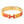 H BRACELET ORANGE RAINBOW CERAMIC