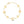 STAR AND SUN 7 MOTIFS GOLD BRACELET