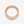 ZERO 1 FOUR-BAND LOOPS AND WHITE CERAMIC SPIRAL PINK GOLD RING