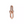 LARGE LINK EARRINGS PINK GOLD WITH PAVED DIAMONDS