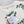 CD Fitted T-Shirt White Cotton Jersey with Green Toile de Jouy Clover Motif