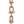 HARDWEAR LARGE LINK PINK GOLD PAVED DIAMOND BRACELET