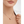 ZERO 1 PINK GOLD PENDANT NECKLACE WITH PAVED DIAMONDS