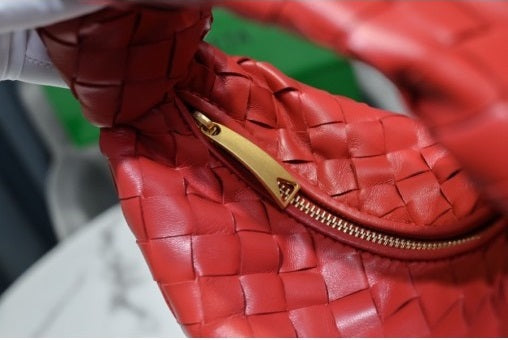 mini jodie 28 red lambskin