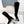 Belle Vivier Long Booties 7.5cm Black Suede