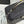 CC 25P Hidden Enamel Handle Makeup Bag Black Lychee Leather