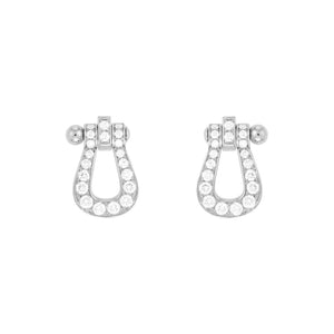 FORCE 10 FULL DIAMOND STUD EARRINGS MINI MODEL
