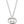 GG PEDANT SILVER NECKLACE