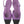 slingbacks purple black lambskin tweed