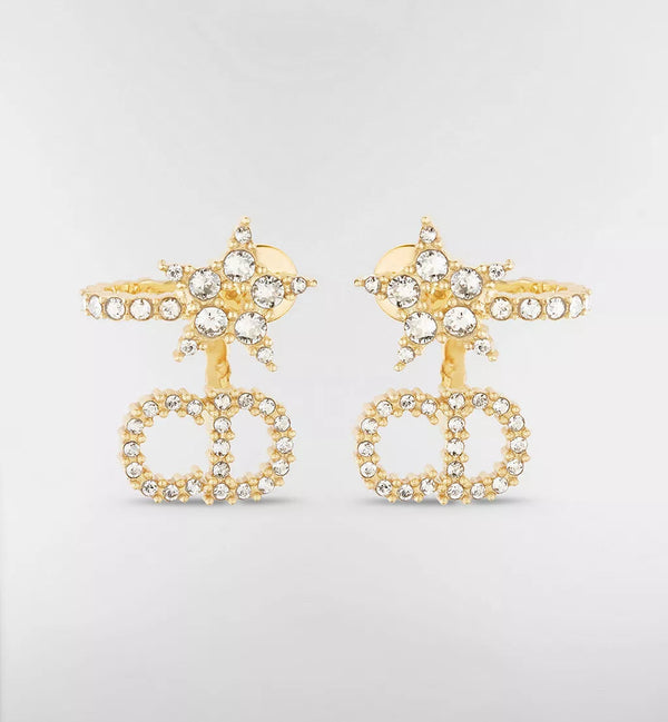 CD Clair D Lune Gold With White Crystals