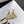CD BAG GOLD DIAMOND EARRINGS