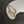 FOREVER F GOLD BRACELET WHITE