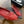 ballet flats red quilted lambskin