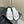 mule vienne white calfskin