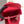 medium lady 24 red calfskin gold hardware