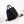 cc deauville shopping small tote 33cm black mixed fabric calfskin
