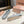 Miu ballerinas cloud blue calfskin