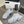Prada Cloudbust Thunder Sneakers White mix Pearl Gray Knit Fabric