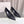 Jimmy Scarlett 50mm In Black Lambskin Pumps